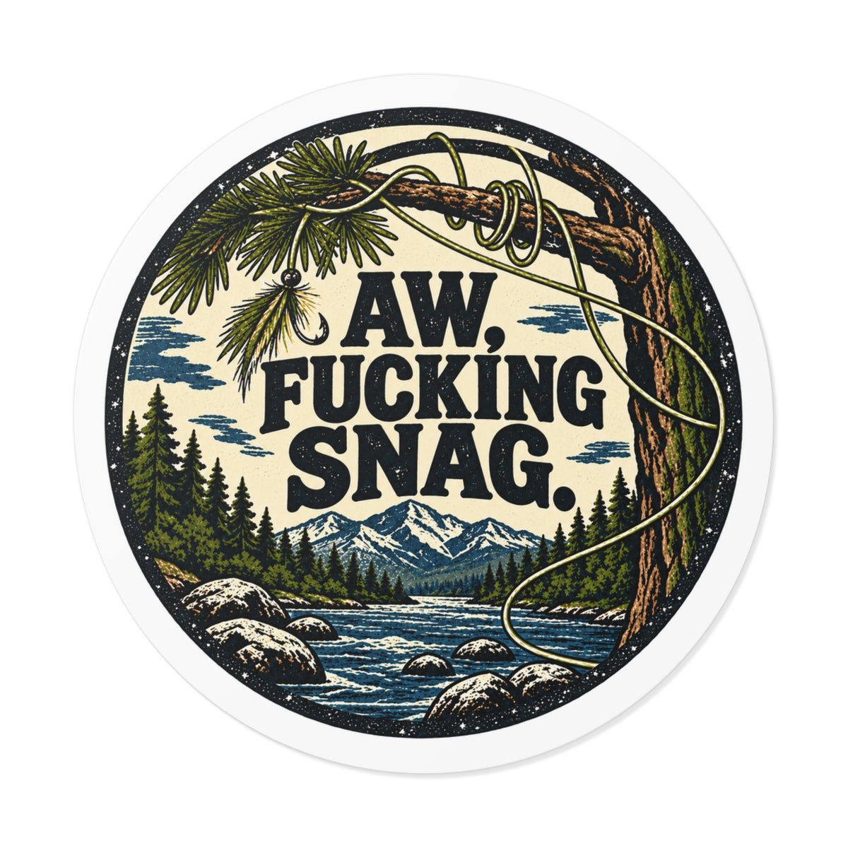 Aw, Fucking Snag. Sticker