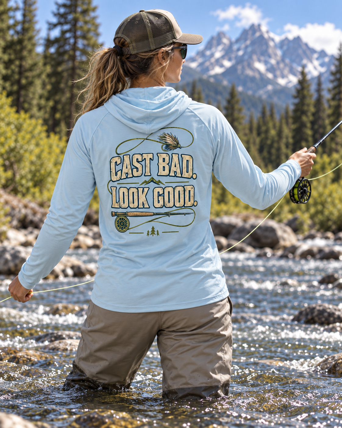 Cast Bad. Look Good. Solar Hoodie