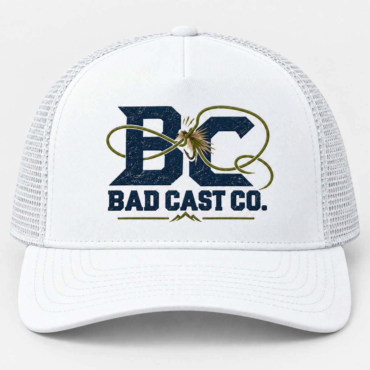 Bad Cast Full Logo Trucker Cap