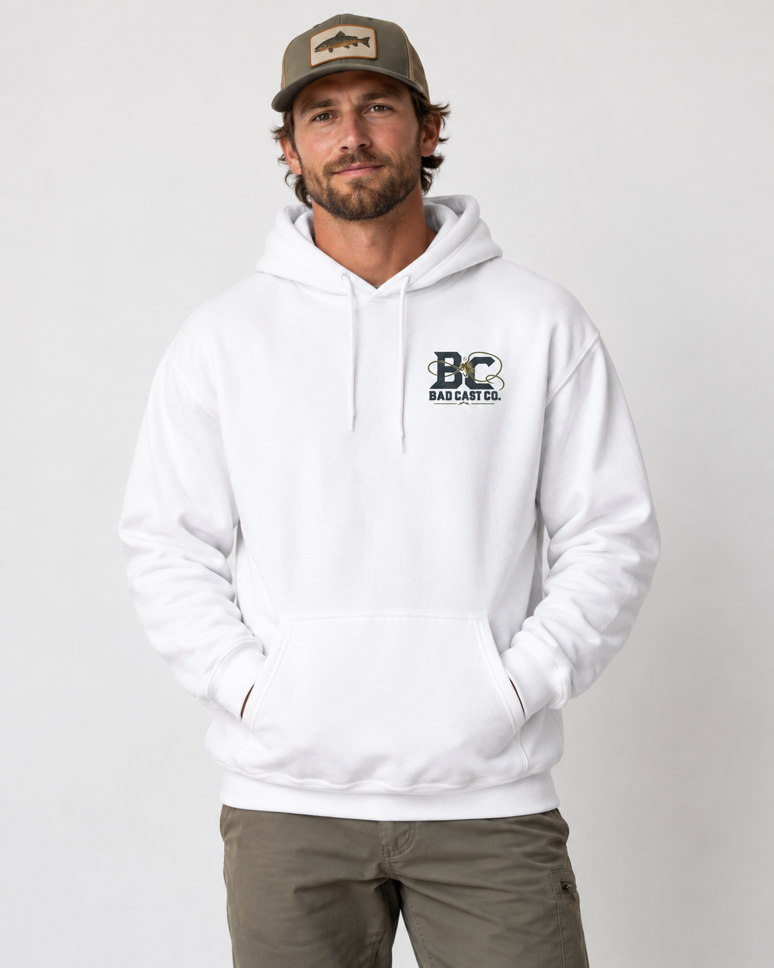 Bad Cast Logo Heavy Blend Hoodie
