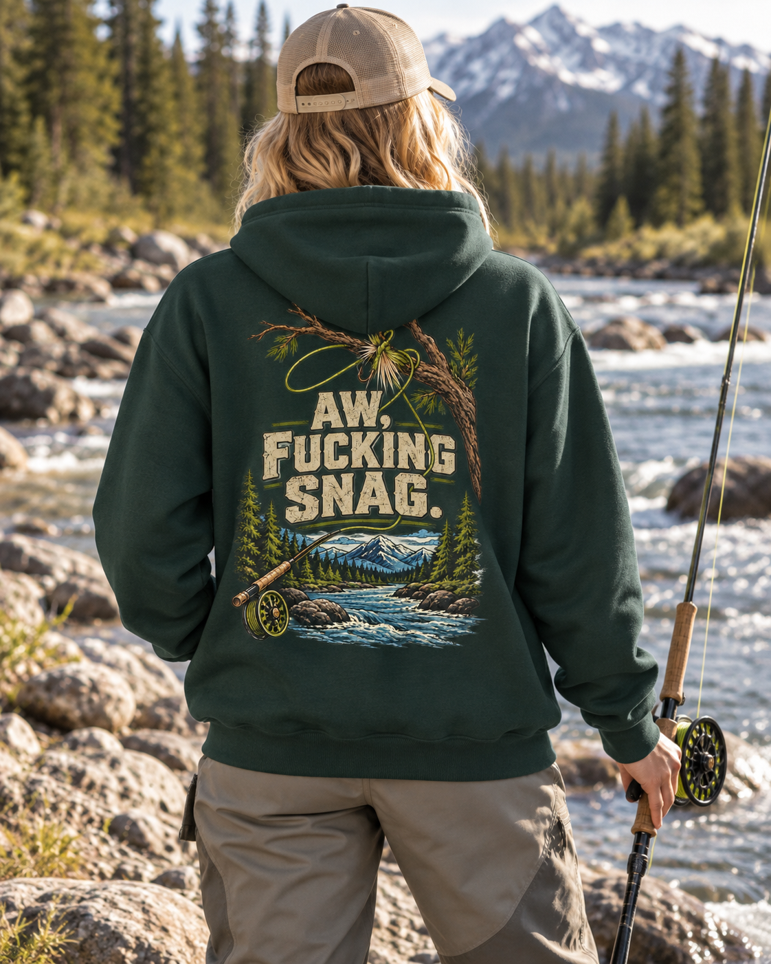 Aw, Fucking Snag Hoodie