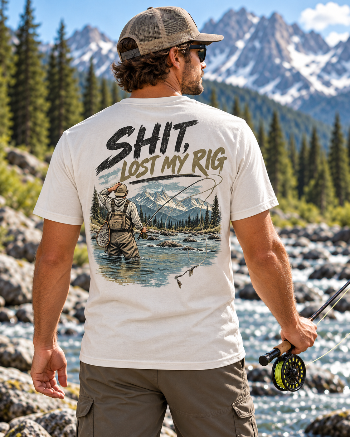 Shit, Lost My Rig Performance Tee