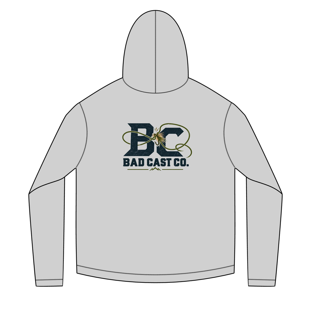 Bad Cast Logo Solar Hoodie