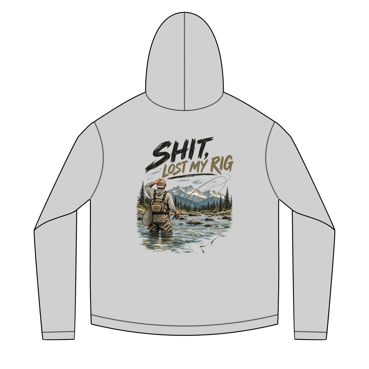 Shit, Lost My Rig. Solar Hoodie