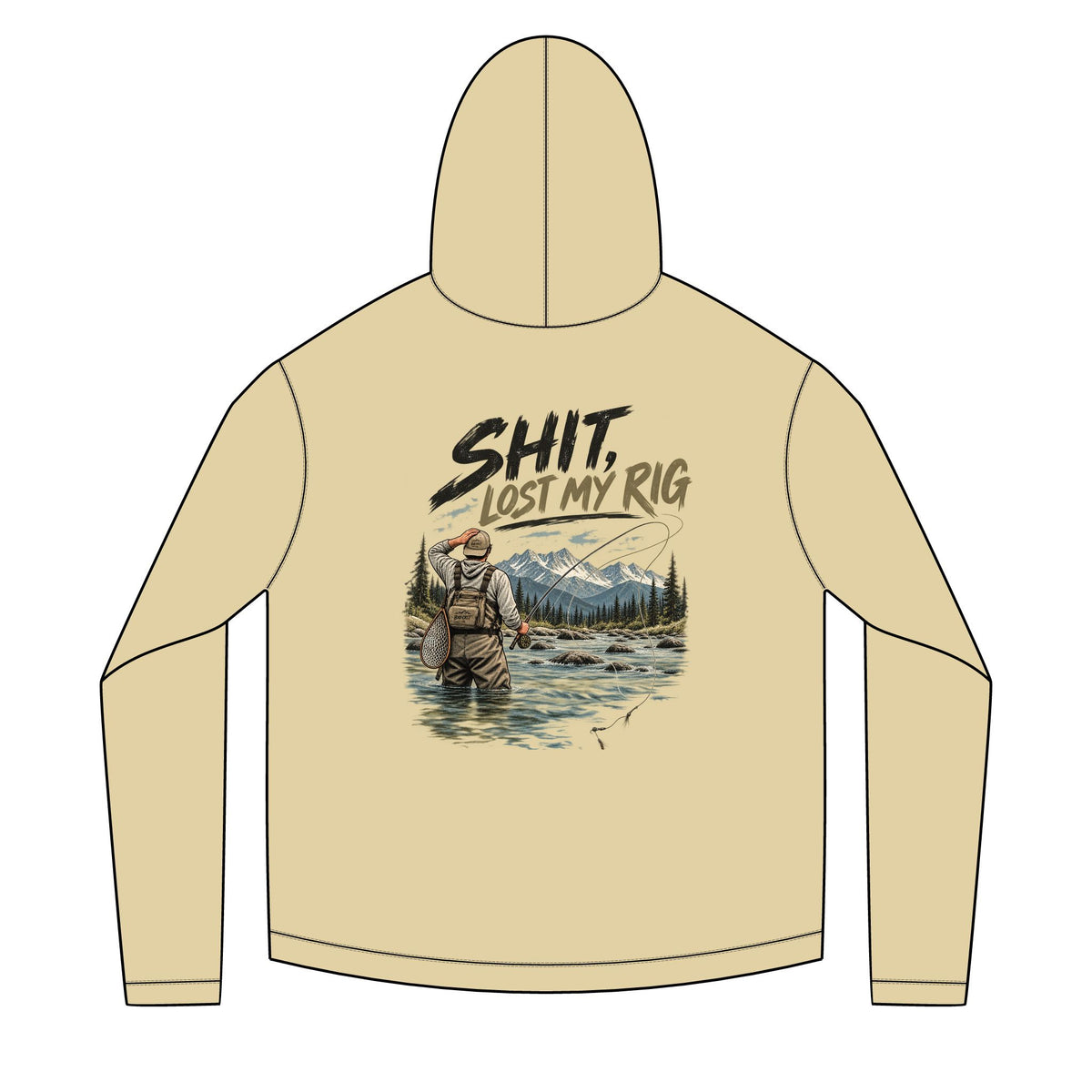 Shit, Lost My Rig. Solar Hoodie