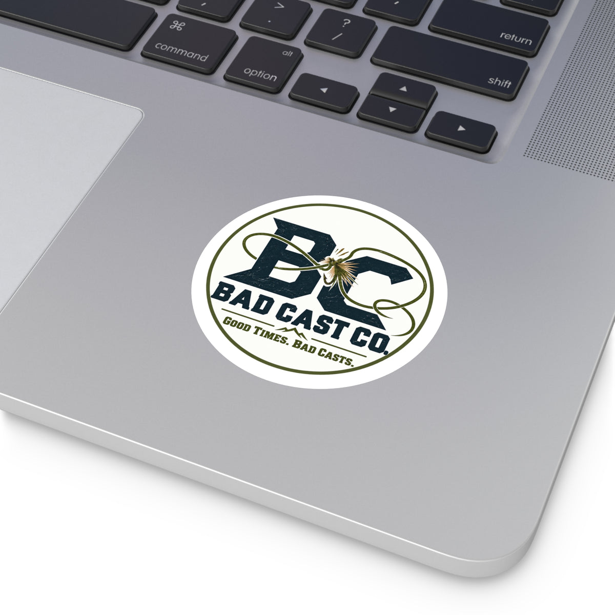 Bad Cast Co. Logo Sticker