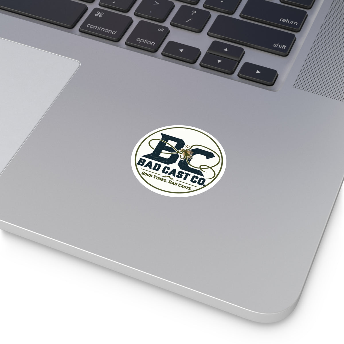 Bad Cast Co. Logo Sticker