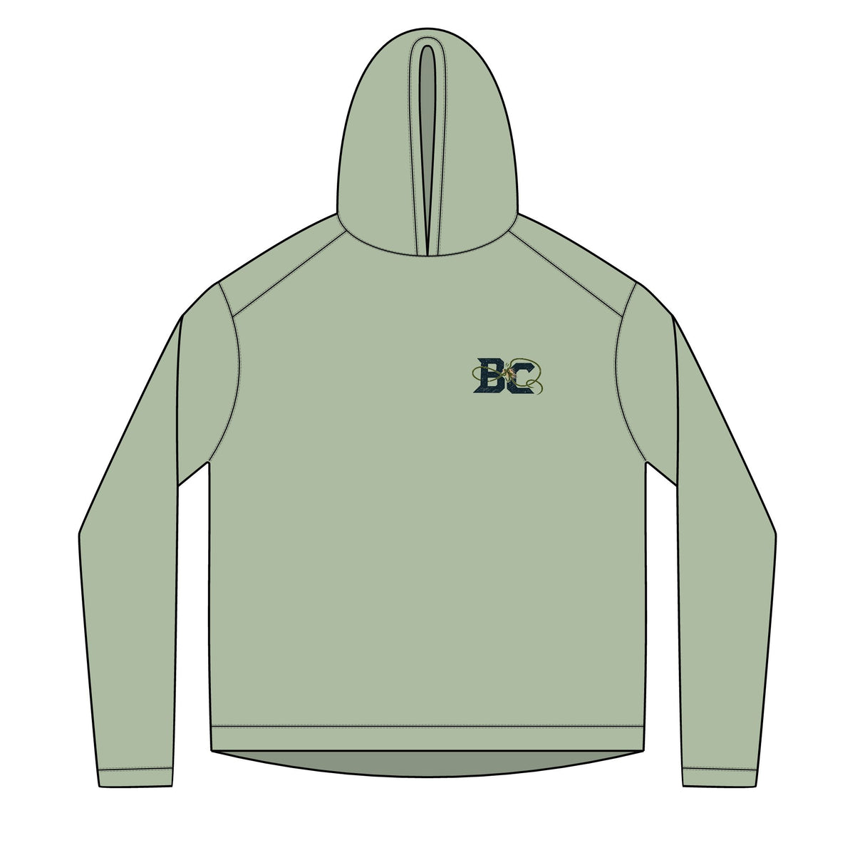 One Last Cast Solar Hoodie