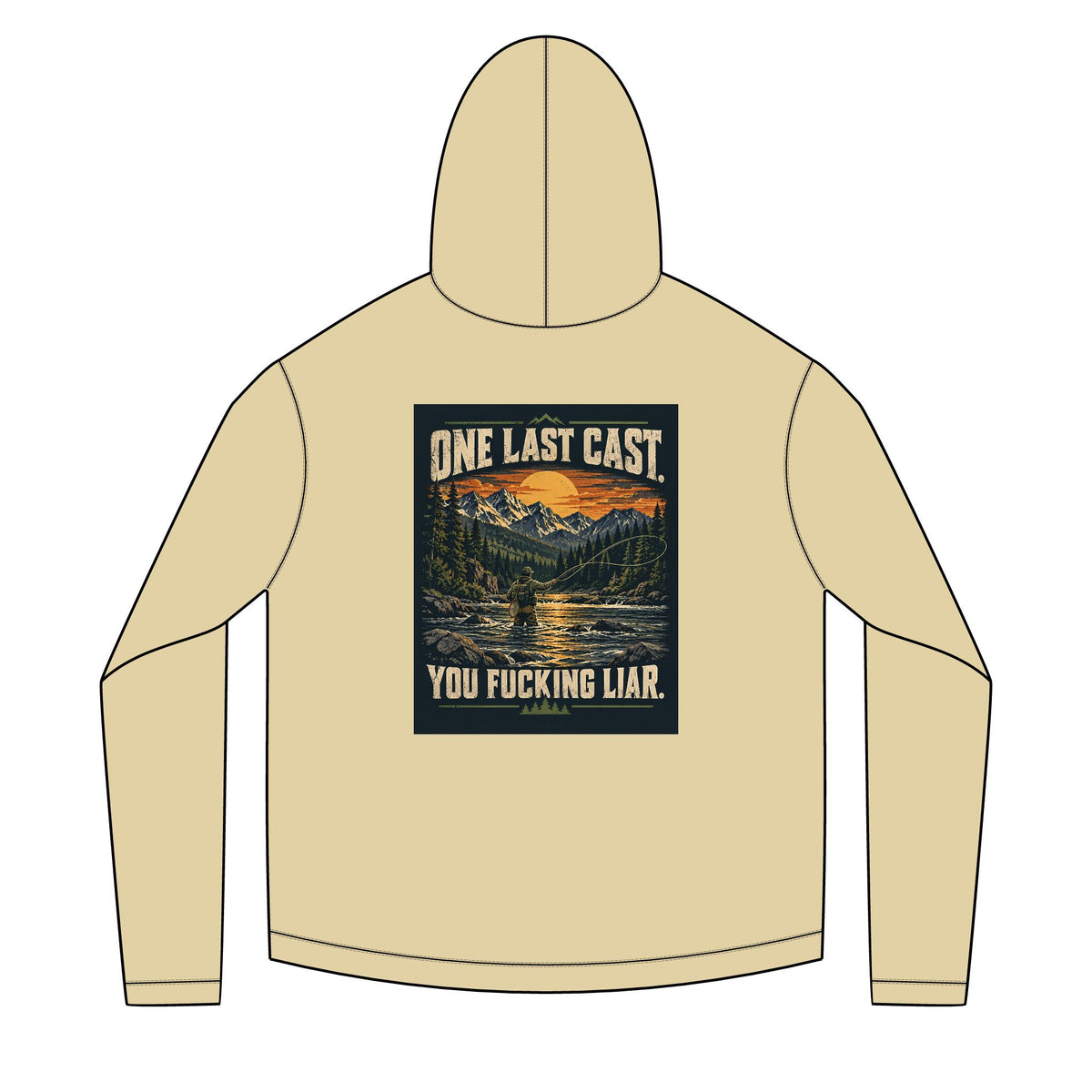 One Last Cast Solar Hoodie