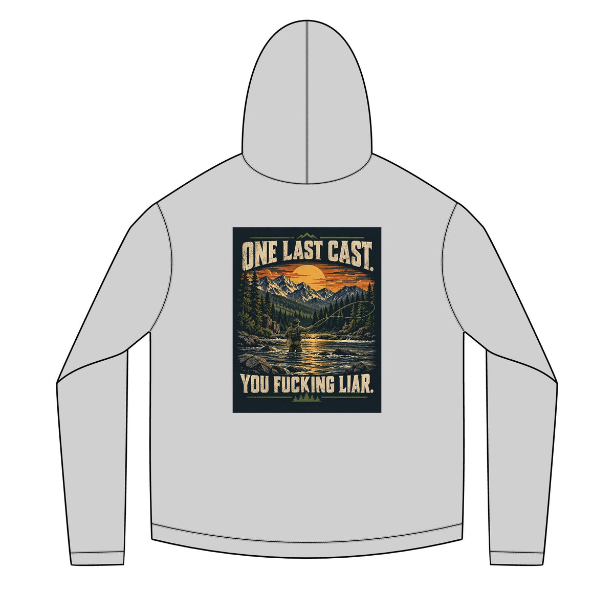 One Last Cast Solar Hoodie