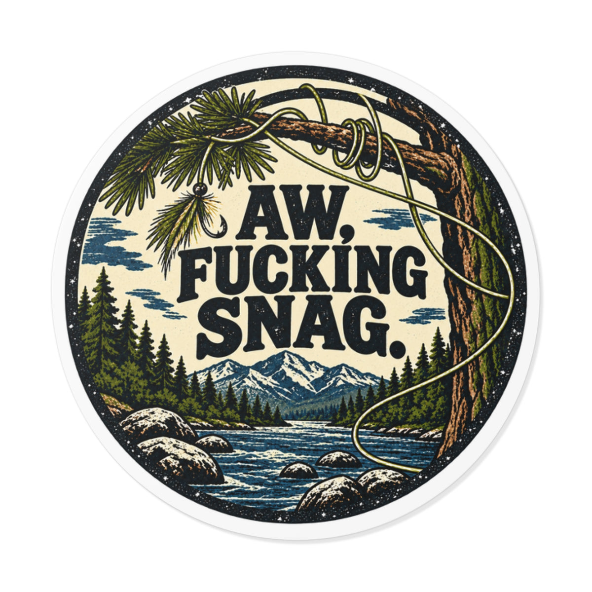 Aw, Fucking Snag. Sticker